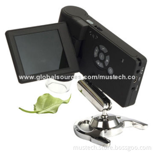 Hot sell 5MP handheld digital microscope with 3-inch LCD screen